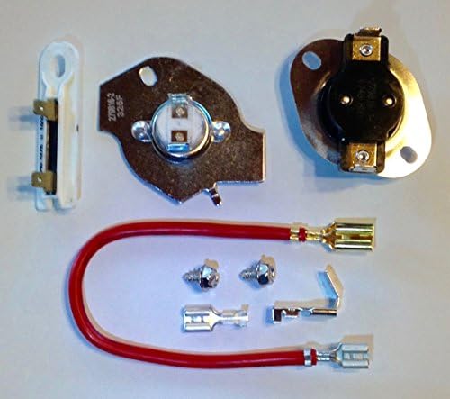 Artisan1 279816 3390291 3977393 3392519 Dryer Thermal Cut-Out Kit - Thermostat and Fuses for Whirlpool Kenmore Sears Roper Admiral and Maytag Electric Dryers