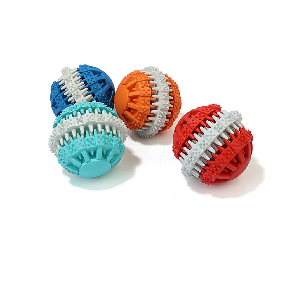 MYYXGS 4pcs Juguete para Perros Pelota de Goma Resistente a la ...