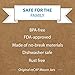 Add-On Shaker Inserts for the reCAP Mason Jars FLIP Cap | Regular Mouth | Silver | American Made | Pack of 2 (Large and Small)