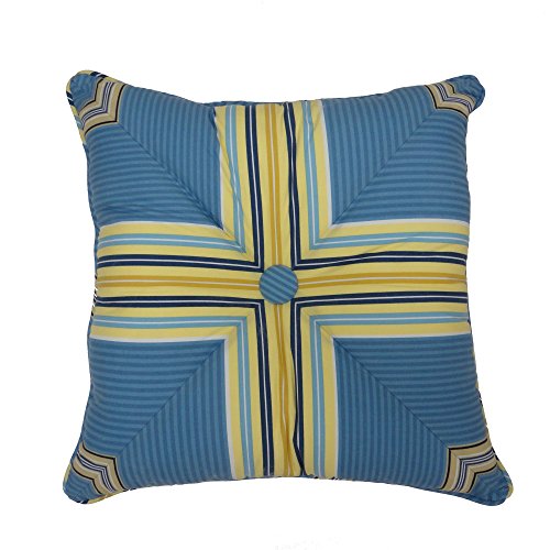 Waverly Imperial Dress Decorative Pillow, 18inchInch by 18inch