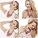 Zhenhui Women Bib Statement Chunky Necklace - Gold Chain Crystal Flower Statement Necklace Charm Pendant Necklace,Big Chunky Choker Jewelry for Clothing