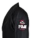 FUJI All-Around Brazilian Style Jiu Jitsu Uniform, Black (White Lettering), Size A1
