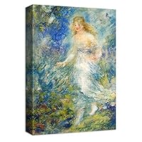Canvas Wall Art Dance in The Country by Pierre-Auguste Renoir Canvas Prints Home Artwork Decoration for Living Room,Bedroom - 12x18 inches