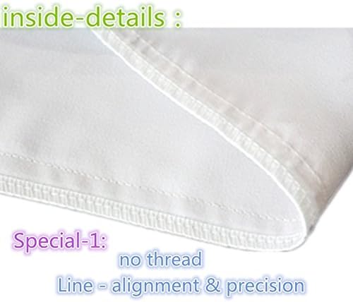Whjhf Queen Pillowcase Size 20 x 30 Inch Cotton Pillowcases Decorative Pillow Cover Case with Hidden Zipper Decor Cushion Covers - City New York Manhattan Skyscrapers wallpaper For Outdoor