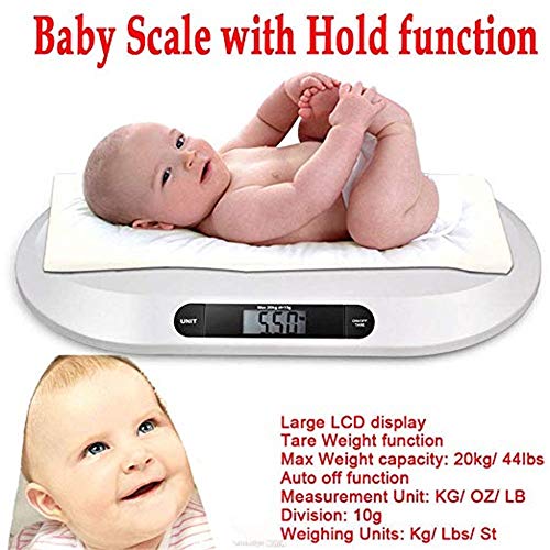 image for Eapmic 20KG/44LBS Electronic Digital Baby Weighing Scale Measure Infan
