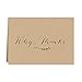 Brown Kraft Thank You Note Cards / 36 Thanks Greeting Cards Set With Brown Kraft Envelopes / 6 Bold Appreciation Designs / 3 1/2