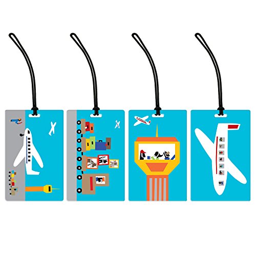Airport Adventure Piece Luggage Tag Set Desertcart Seychelles