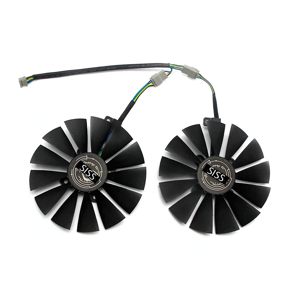 95 mm Cooler Fan for ASUS STRIX RX 470 580 570 GTX 1050Ti 1070Ti 1080Ti ROG Poseidon Radeon Dual RX 580 8GB Gaming Video Card Cooling Fan T129215SM