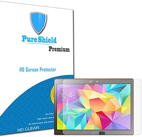 Pure Shield® [3-Pack] Premium Screen For Samsung Galaxy Tab S 10.5, HD Clear Screen Protectors [3-Pack] Lifetime Warranty (Galaxy Tab S 10.5, HD Clear)