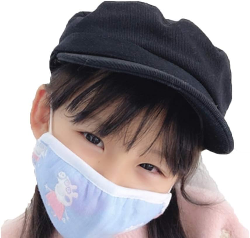 KOOMZK Baby Gauze Mask Children's Two-Year-Old Baby Mask 0-1 Years Old 3 Years Old Children Cotton Washable Infant Special Cartoon Pattern (Color : Baby-Girls, Size : 0-3years Old)