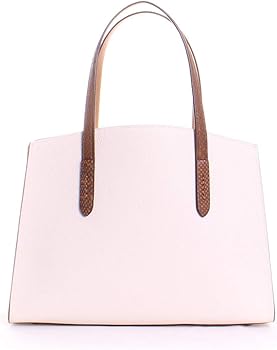 charlie carryall with colorblock snakeskin handles