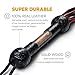 Leather Whip for Equestrian Whip for Horse Riding Sports Play, Black and Red Heavy Duty Leather