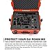 Nanuk Ronin MX Waterproof Hard Case with Wheels and Custom Foam Insert for Ronin MX Gimbal Stabilizer Systems - 960-RONMX3 Orange