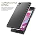 Sony Xperia X Case, MoKo Shock Absorbing TPU Bumper Slim Clear Protective Case with Anti-Scratch Hard Back Cover for Sony Xperia X 5.0 Inch (2016) - Crystal Clear