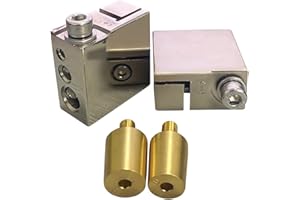 C CLINK 0/4/8/ Gauge AWG Positive & Negative Battery Terminal Square Appearance with Top Post Adapter (1 Pair)