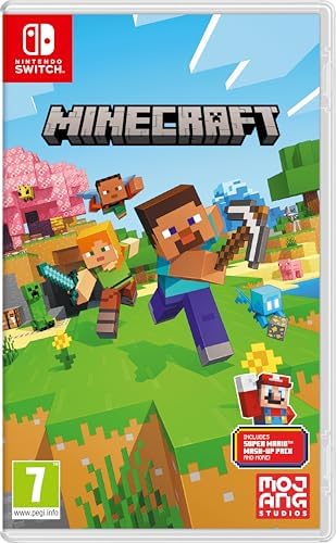 Switch本体と立てかけ充電器 (おまけカセット Minecraft) Amazon.com: Minecraft: Switch Edition : Video Games