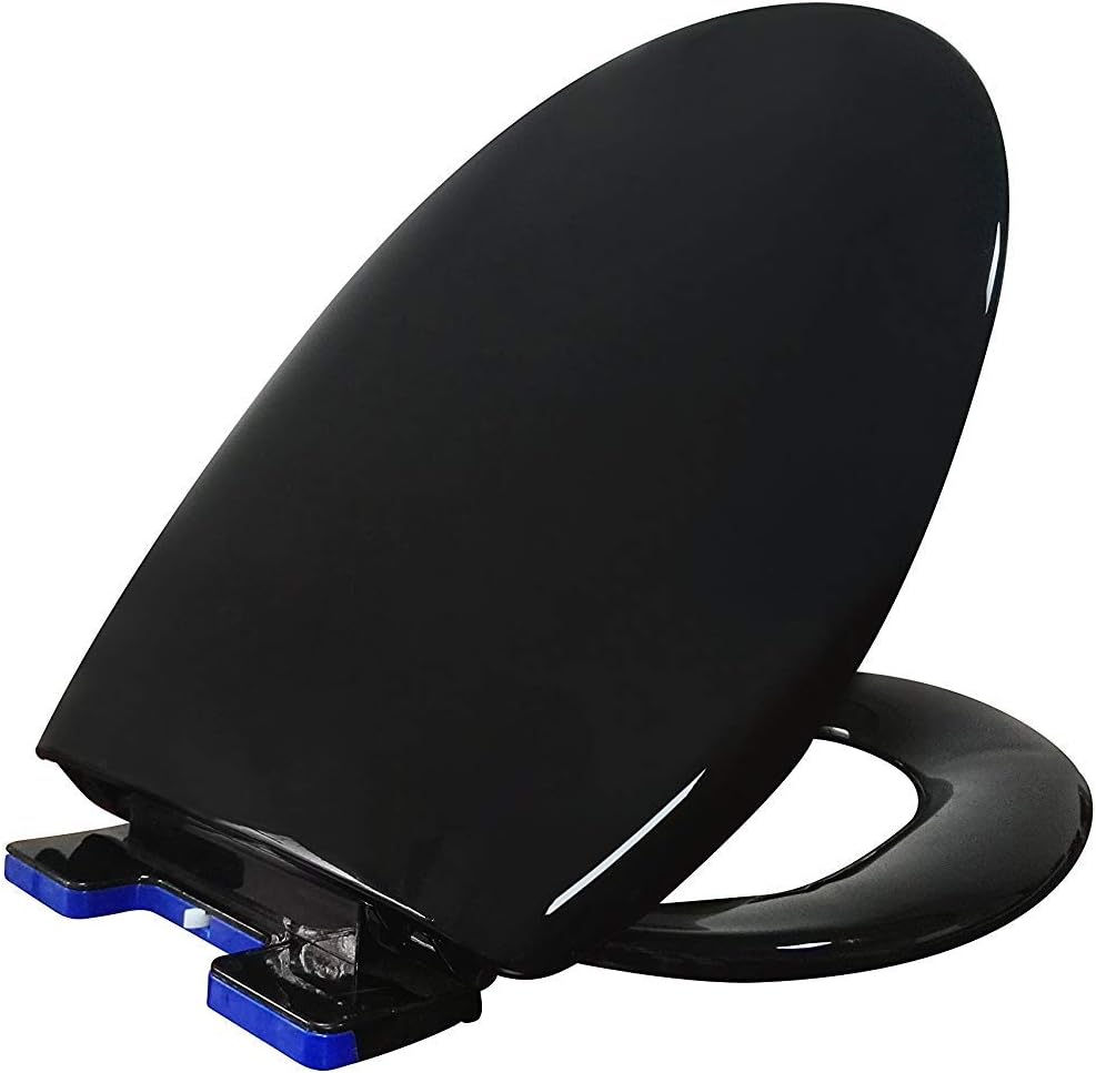 Ultra Black Toilet Seat Soft Close Toilet Seat Oval Soft Close Hinges