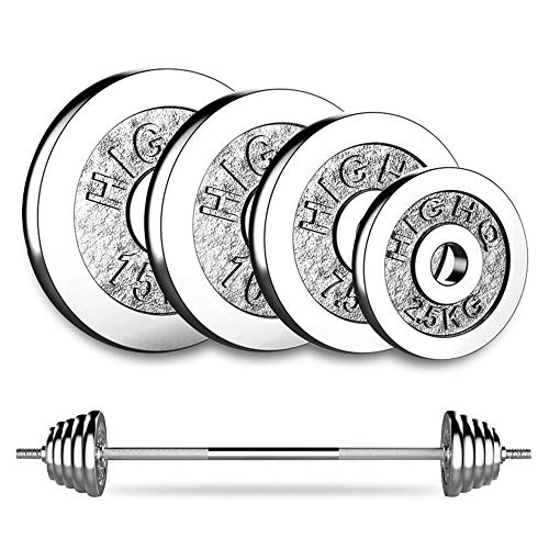 2PCS-Cast-Iron-Barbell-Weights-Plates-Fitness-Weightlifting-Strength-Training-for-1Inch-Dumbbell-Handle-Bar-25-20KG-Choice-of-Sizes