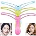 Brccee AC Women Template Plastic Makeup Tool Shaper Eyebrow Shaping Stencil Grooming