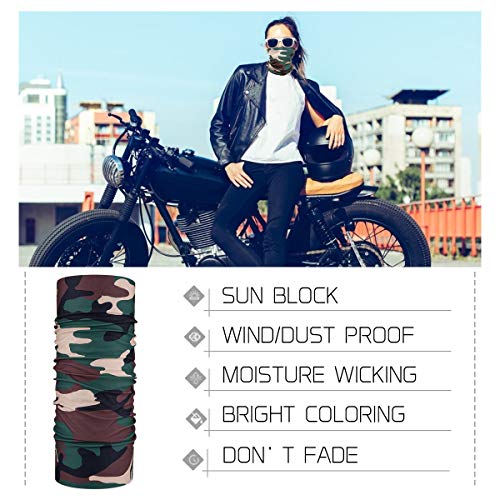 2 PAMASE+Camouflage+Microfiber+Protection+Motorcycle
