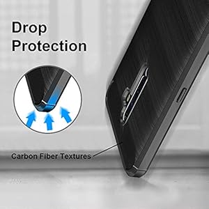 iVoler Cover per Oppo Reno2 Z/Reno 2Z / Oppo Reno2 F/Reno 2F con 3 Pezzi Pellicola Vetro Temperato, Fibra di Carbonio… - immagine 7