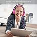 ONTA Kids Headphones for Boys Girls - Child Student Headset Wired Plug Toddler Earphones School Teen on Ear for Ipad | Computer | Smart Phone | Amazon Fire Tablet | Laptop | Plane Travel | Game, Pink