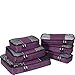 eBags Classic 6 Piece Packing Cube Set (Eggplant)