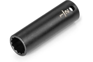 TEKTON 3/8 Inch Drive x 1/2 Inch Deep 12-Point Impact Socket | SID13213