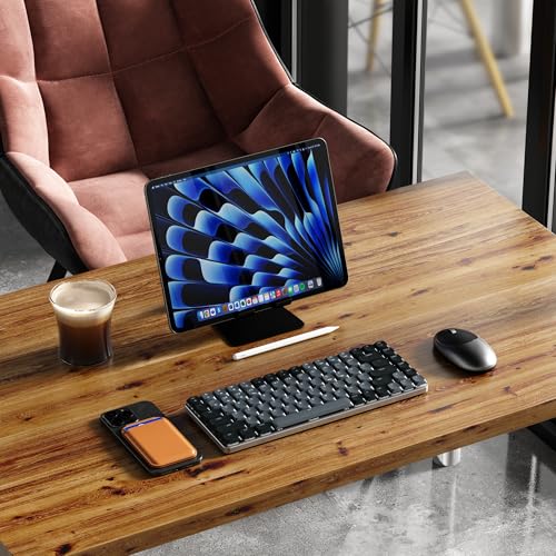 Satechi SM1 75% Mechanical Keyboard, LED Backlit Bluetooth Keyboard, 84 Keys Compact Wireless, Gaming Keyboard for Mac and Windows - Dark Grey/Grey (US-QWERTY LAYOUT)
