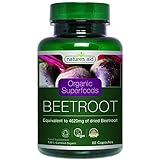 Natures Aid Organic Beetroot 4620mg 60 Capsules