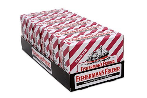 Fisherman's Friend Sugar Free Lozenges, Cherry, 40 Count, Pack of 6
