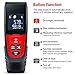 BEBONCOOL Laser Measure, 98Ft M/in/Ft Digital Laser Tape Measure, Backlit LCD Laser Measurement Tape with Pythagorean Mode/Measure Distance/Area/Volume