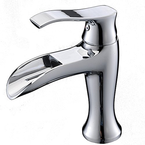 Comllen Commercial Waterfall Bathroom Faucets