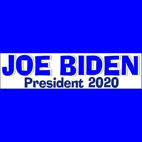 Amazon Com Joe Biden President 2020 Bumper Sticker Buy 2 Get 1