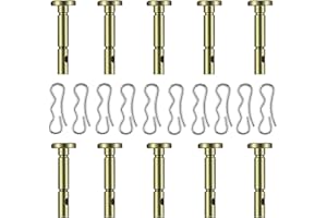 Shear Pins and Cotters Pins for MTD Craftsman Cub Cadet Troy Bilt Snowblowers (10PCS)