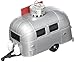 Greenlight 29915 Hobby Exclusive Silver Edition Airstream 16' Bambi Holiday Ornament 1:64 Scale with Ornament Hook