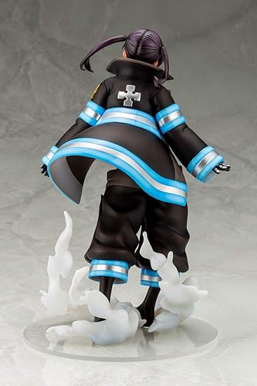 Amazon Com Kotobukiya Artfx J Fire Force Tamaki Kotatsu 1 8 Scale Pvc Figure Statue Toys Games
