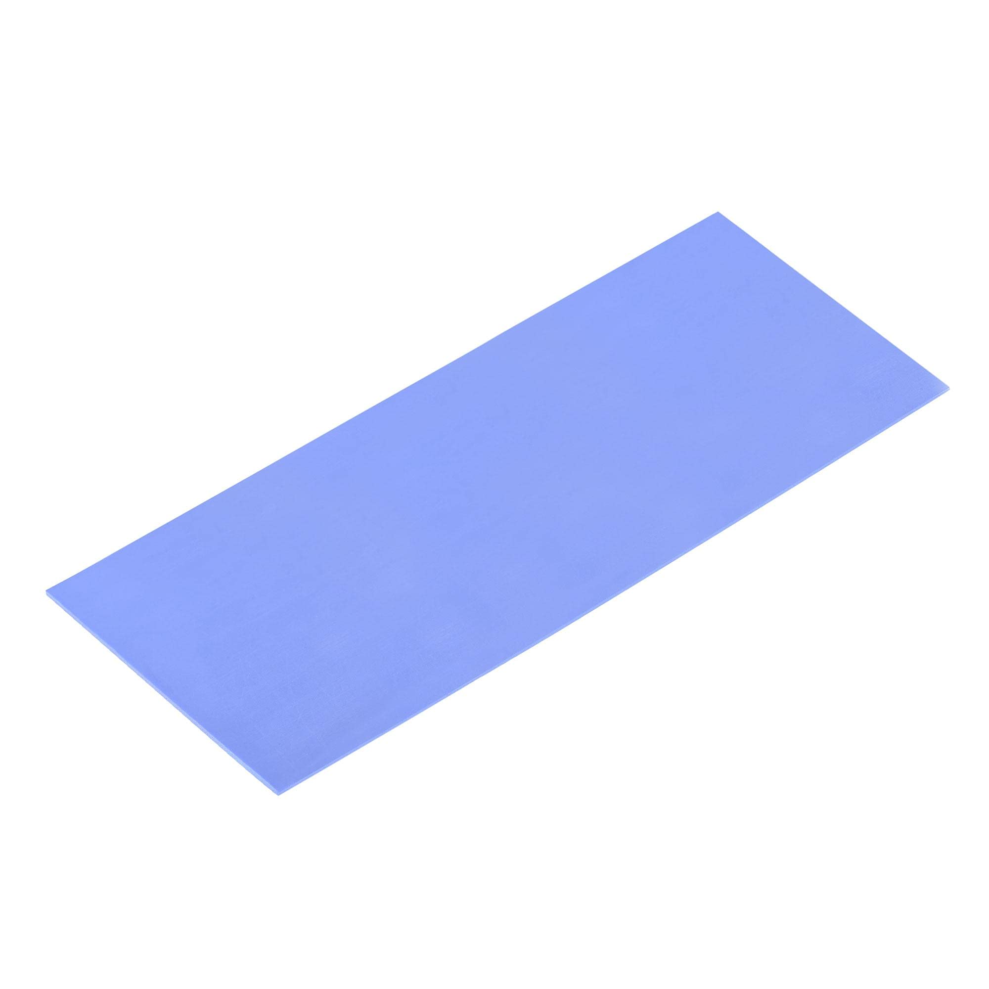 sourcing map Soft Silicone Thermal Conductive Pads 200mmx400mmx0.5mm Heatsink for CPU Cool Blue
