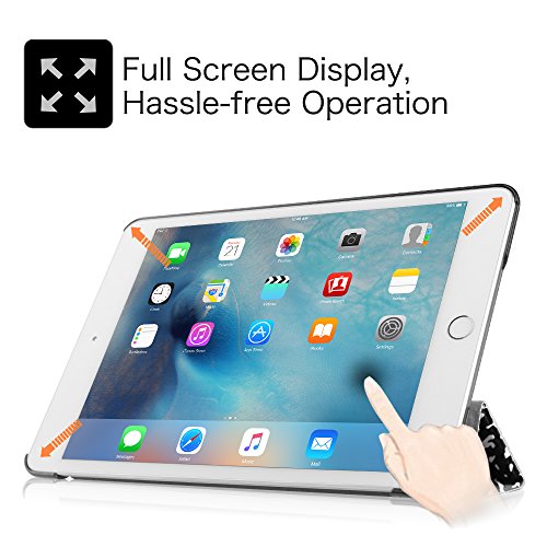 Fintie iPad mini 4 Case - Ultra Slim Lightweight Stand Smart Cover with Auto Sleep/Wake Feature for Apple iPad mini 4 (2015 Release), Composition Book Black