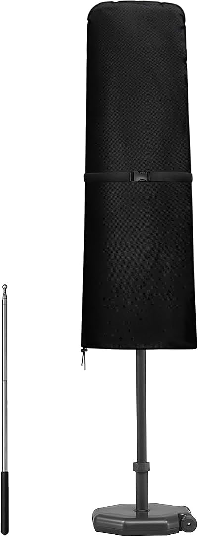 Dokon Double-Sided Parasol Cover 160x50/62cm Waterproof Heavy Duty Oxford