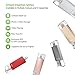 iPhone Flash Drive 32GB, Omars OTG USB 3.0 External Storage Memory Stick Adapter Expansion Compatible with iPhone, iPad, iPod, Mac and PC [Apple MFI Certified] (32G, Gold)