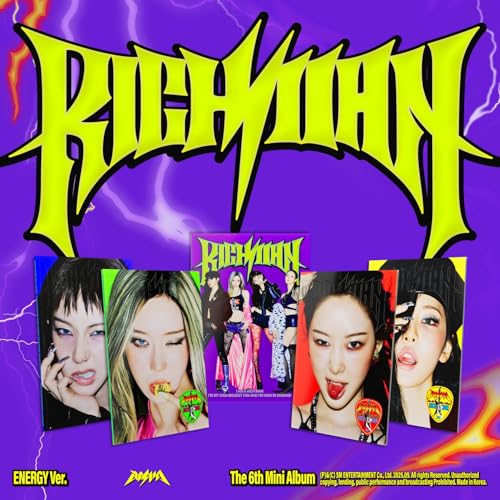 The 6th Mini Album ‘Rich Man’ (ENERGY Ver. / GROUP Ver.)