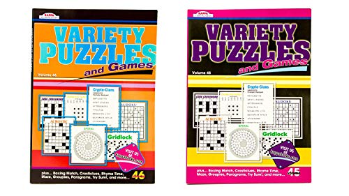 Kappa Variety Puzzles and Games Book (2 Pack) Volumes 45 & 46 - Thumbnail 3