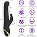 Diabella Dual Motor G Spot & Clitoris Black Vibrator w/ Anal Plug Adult Toy Set. 10 Pulsating Modes, Waterproof, Rechargeable, Medical Grade Silicone, Exclusive 2017 Vibe2o (Small 4