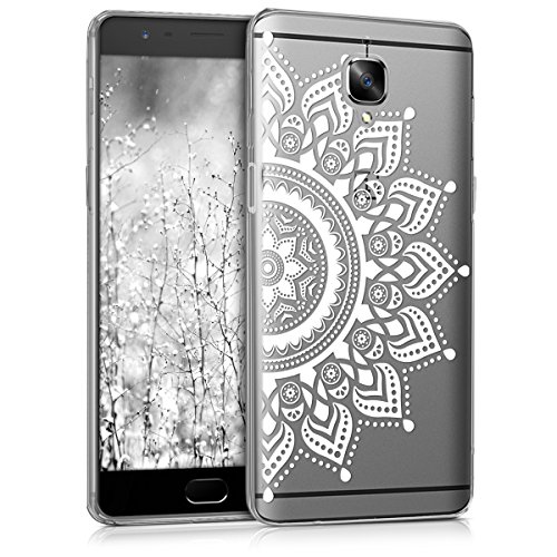 kwmobile Crystal Case Cover for OnePlus 3 / 3T TPU silicone IMD design protective case - soft mobile cover Design Rising sun