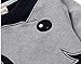 Sweatshirts for Boys Toddler Sport Tees Shirts O Neck Tops Kids Christmas Hoodies 3-4 T Elephant Black