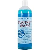 Schneiders Horse Blanket Wash | Transformative Equine Care | Wash in Waterproofing | Horse Blanket Wash Revives &amp; Protects | Eco-Friendly Formula | Size 32 oz