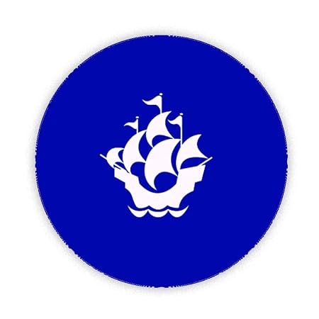 BLUE PETER placa (BLUE BADGE) imán para nevera botón 58 mm diseño ...