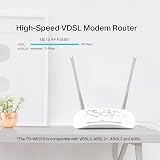 TP-Link TD-W9970 VDSL ADSL Modem Router 300Mbps WiFi 4G USB 2.0 WAN LAN Ports view 4