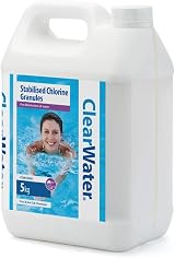Clearwater Chlorine Granules for Hot Tub & Pool 5 kg Jerry Can